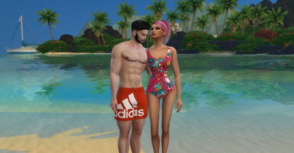  Sims4cccreator: Love Swim Set
