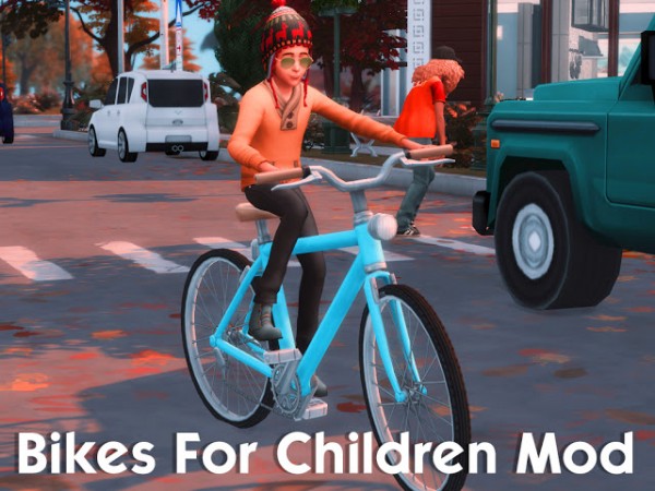  MSQ Sims: Bikes For Children Mod
