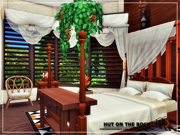  The Sims Resource: Hut on the rock house by Danuta720