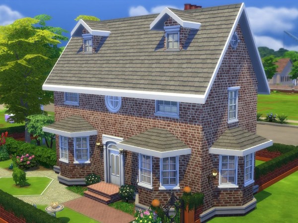  KyriaTs Sims 4 World: White Roses Cottage