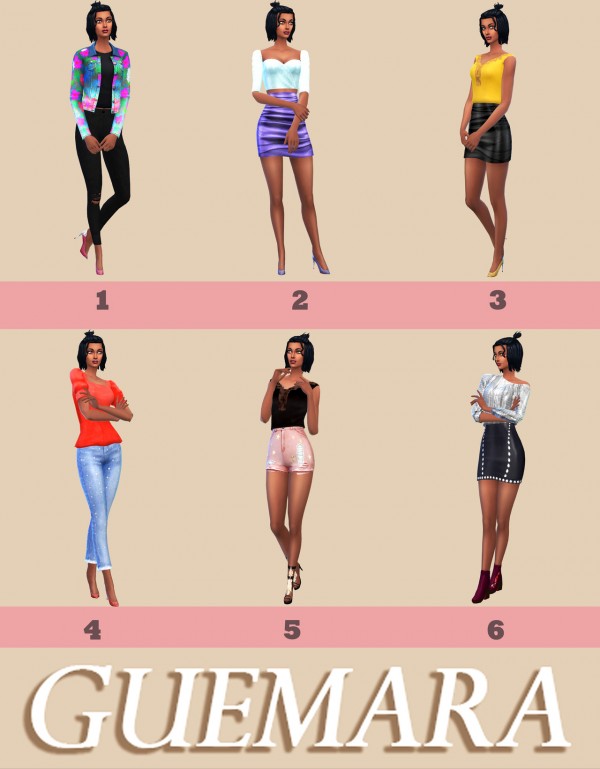  Guemara: 6 free outfits