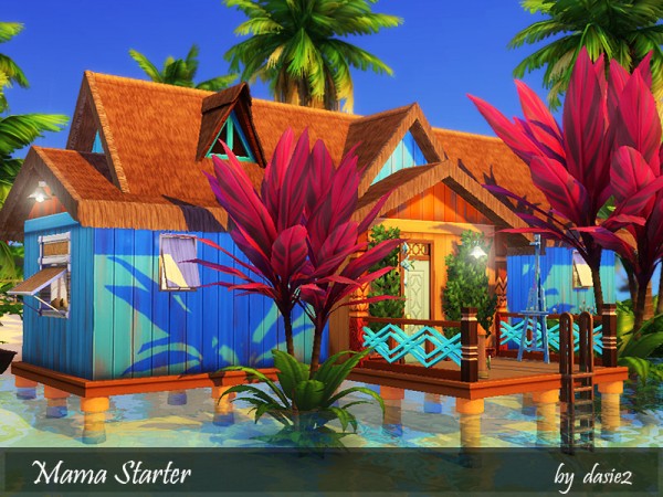  The Sims Resource: Mama Starter House by dasie2