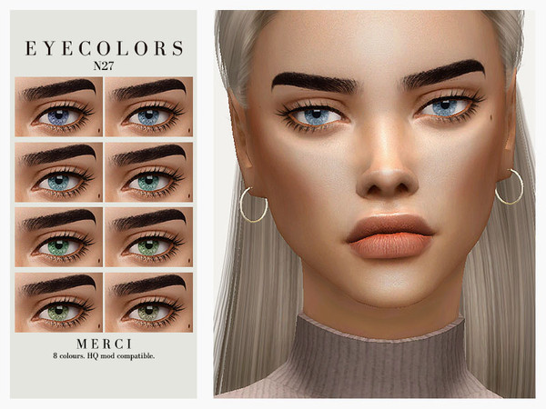  The Sims Resource: Eyecolors N27 by Merci