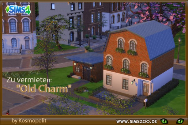  Blackys Sims 4 Zoo: Old Charm house by Kosmopolit
