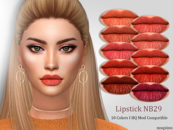  MSQ Sims: Lipstick nb29