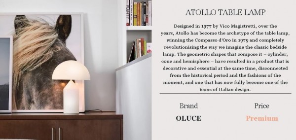 Meinkatz Creations: Atollo Table Lamp