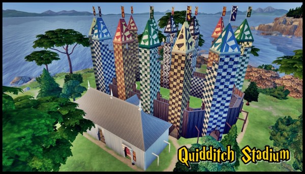  Mod The Sims: Quidditch Stadium by huso1995