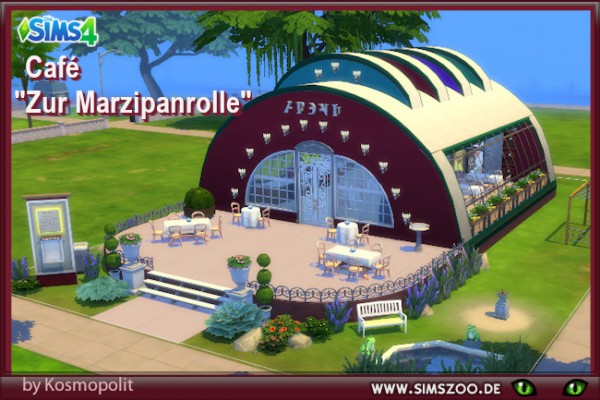  Blackys Sims 4 Zoo: Café Zur Marzipan roll by Kosmopolit