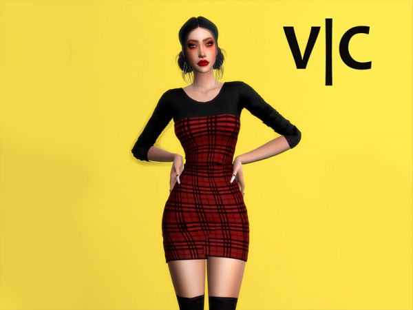  The Sims Resource: Dress VII by Viy Sims