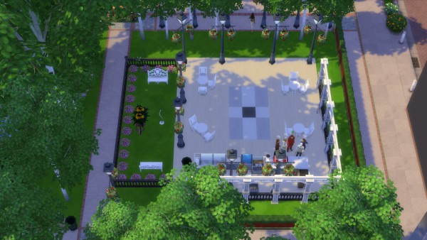  Mod The Sims: 09 McArthur Square Cafe by Karon