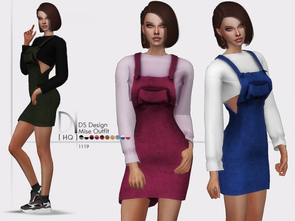 The Sims Resource: Design Mise Outfit by DarkNighTt