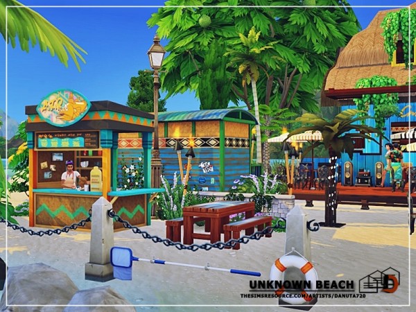 The Sims Resource: Unknown beach by Danuta720
