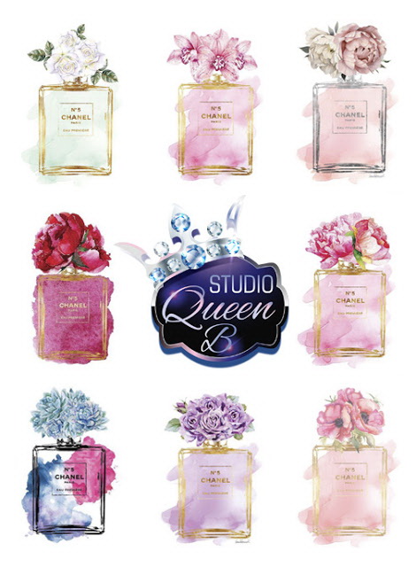  Studio Queen B: Chanel Flowers Frame
