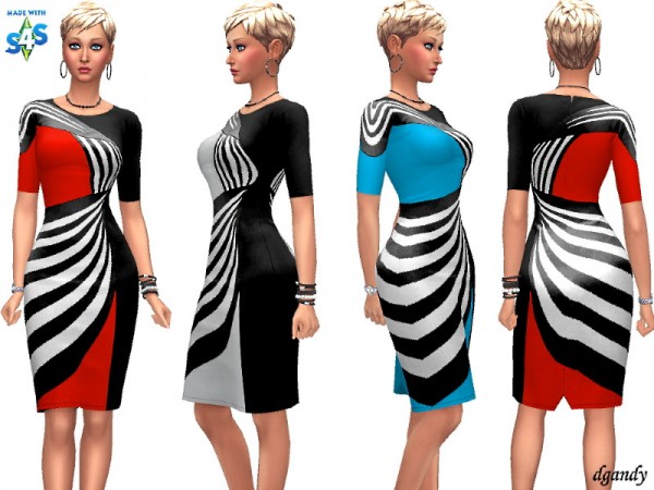  The Sims Resource: Dress 201910 09 by dgandy