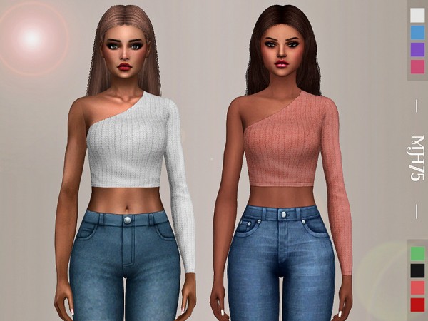  The Sims Resource: Ramira Top by Margeh 75