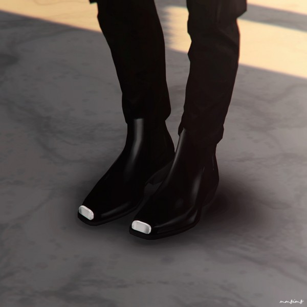  MMSIMS: Shoes Metal toe Chelsea boots