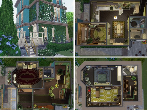  The Sims Resource: Belle Townhouse by Ineliz