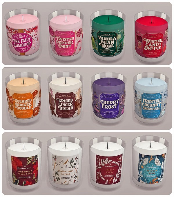  Blooming Rosy: Bath and Body Works Candle   Winter Collection