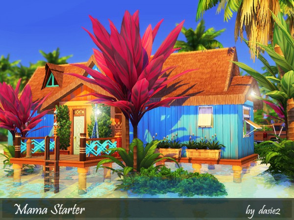  The Sims Resource: Mama Starter House by dasie2