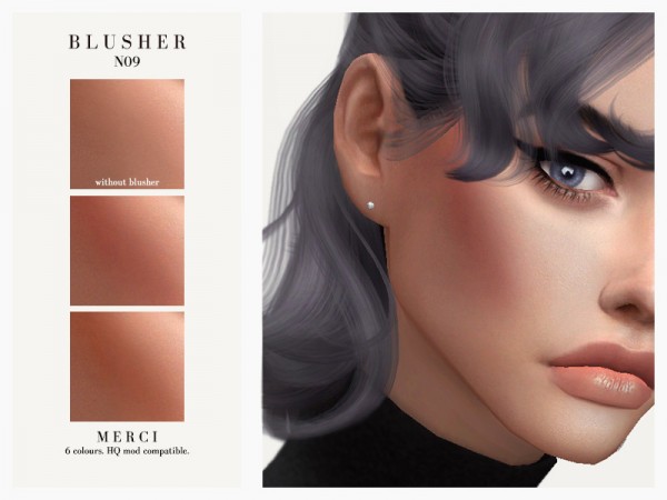  The Sims Resource: Blusher N09 by Merci