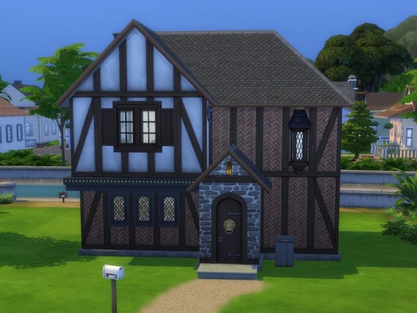  KyriaTs Sims 4 World: Tartan Cottage   No CC