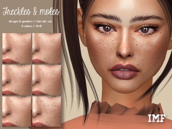  The Sims Resource: Freckes and moles N.12 by IzzieMcFire