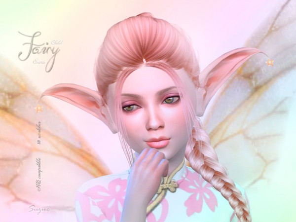  The Sims Resource: Child Fairy Ears by Suzue