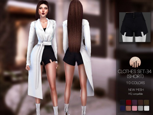  The Sims Resource: Clothes SET 34 Shorts BD135 by busra tr
