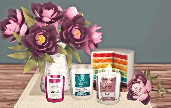  Blooming Rosy: Bath and Body Works Candle   Classics and Autumn Collection
