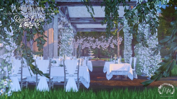  Milja Maison: Rustic forest wedding venue