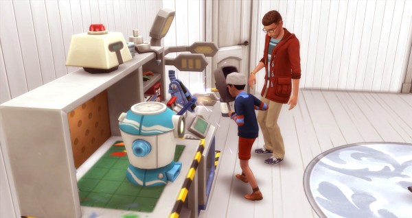  Mod The Sims: Kids Sim can Create Robot and Servo by novalpangestik