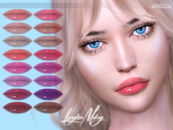  The Sims Resource: Miley Lips by ANGISSI