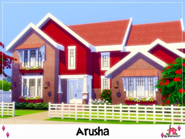The Sims Resource Arusha House Nocc By Sharon337 • Sims 4 Downloads