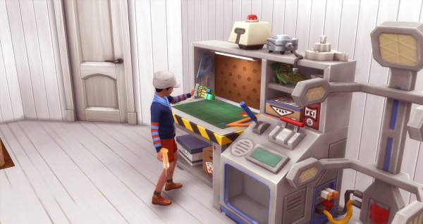  Mod The Sims: Kids Sim can Create Robot and Servo by novalpangestik