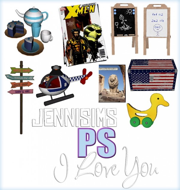  Jenni Sims: Clutter Decorative   8 Items