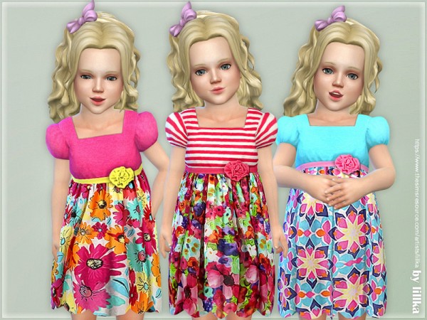  The Sims Resource: Toddler Dresses Collection P116 by lillka