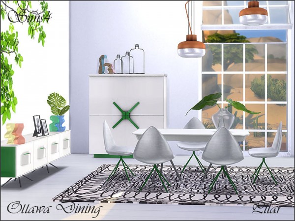  The Sims Resource: Ottawa diningroom by Pilar