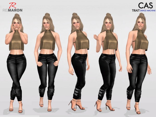  The Sims Resource: Pose for Women by remaron