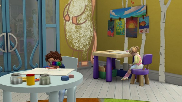  Mod The Sims: Toddlers can use Activity Table by Sofmc9