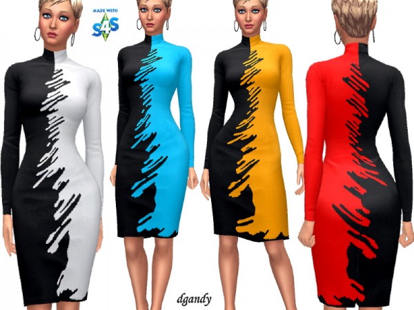  The Sims Resource: Dress 201910 08 by dgandy