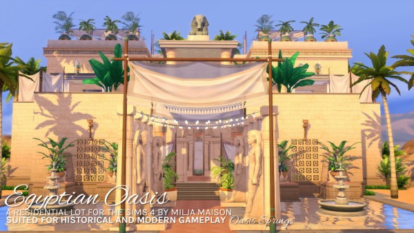  Milja Maison: Egyptian oasis