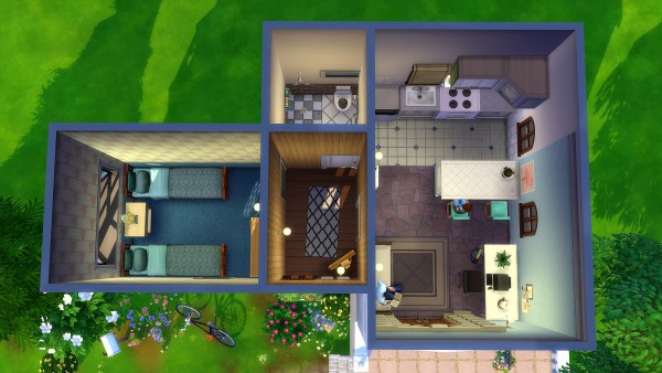  Studio Sims Creation: University Starter