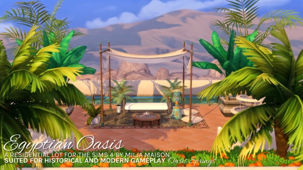 Milja Maison: Egyptian oasis