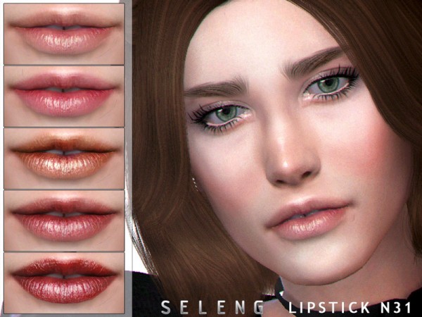  The Sims Resource: Lipstick N31 by Seleng
