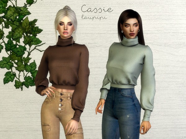  The Sims Resource: Cassie Sweater by laupipi