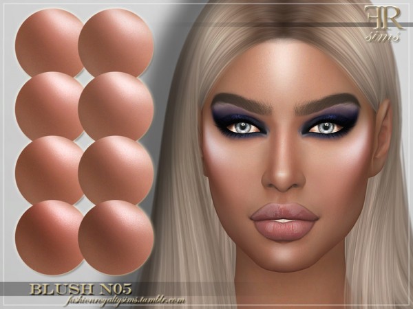  The Sims Resource: Blush N05 by FashionRoyaltySims