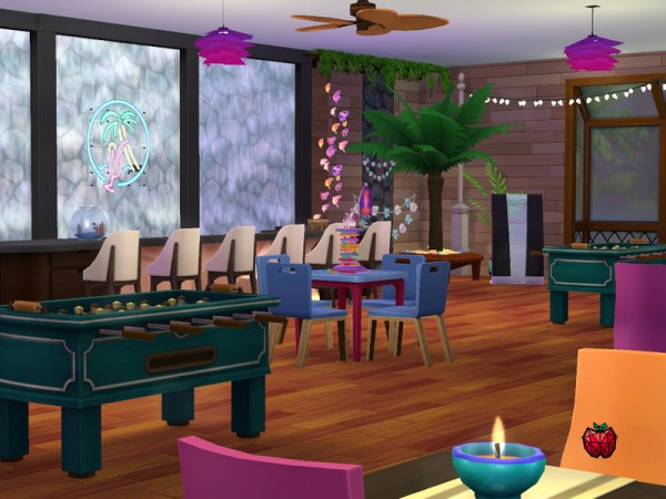  The Sims Resource: Ipanema bar   NO CC by melapples