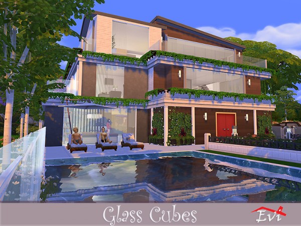  The Sims Resource: Glass Cubes by evi