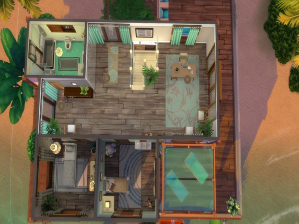  The Sims Resource: Villa Cabana by LJaneP6