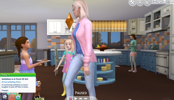  Mod The Sims: Kids can Imitate Pets by Sofmc9